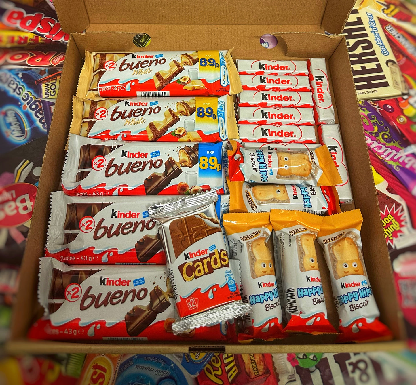 Kinder chocolate box