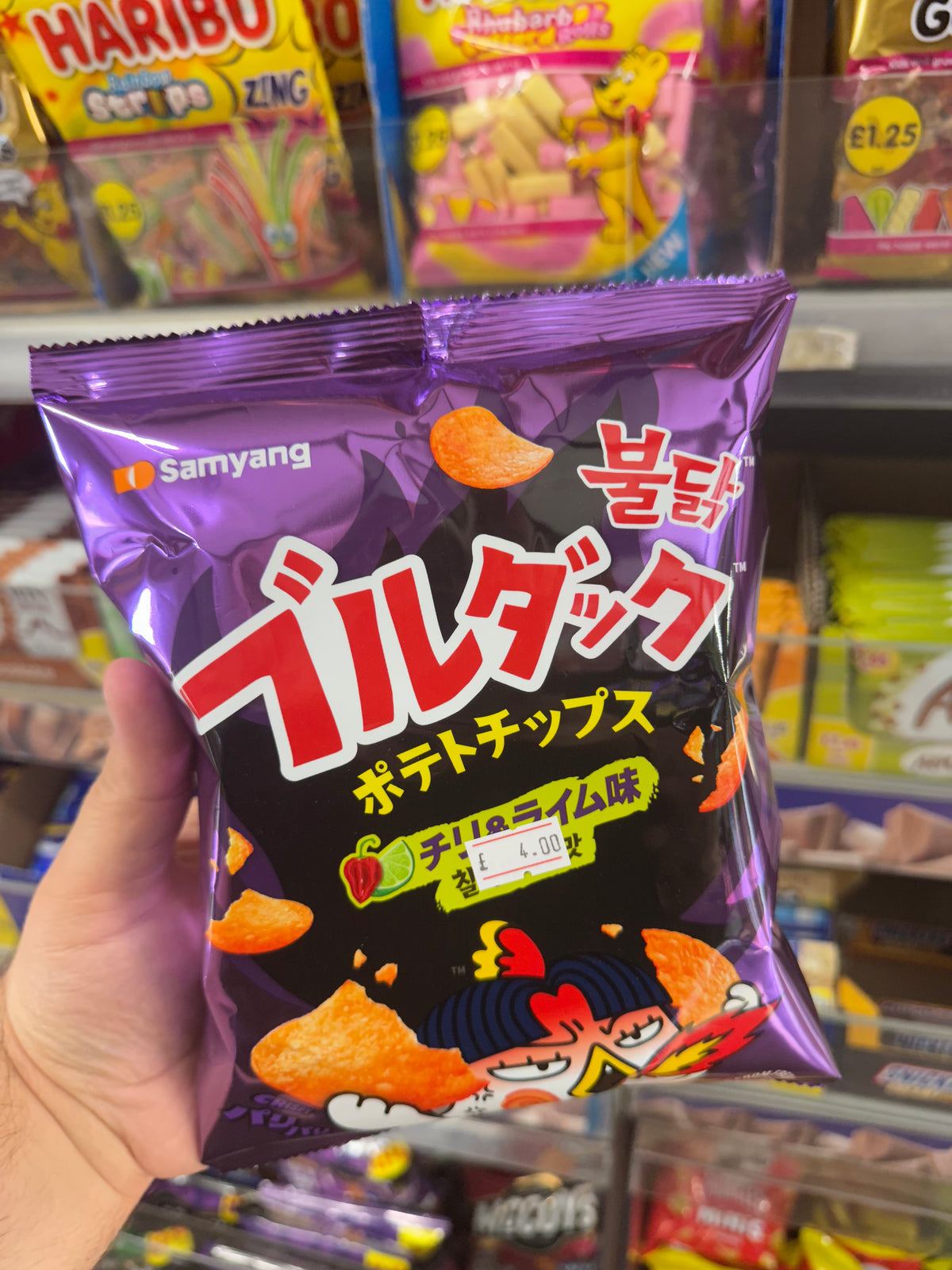Buldak Crisps Chilli & Lime