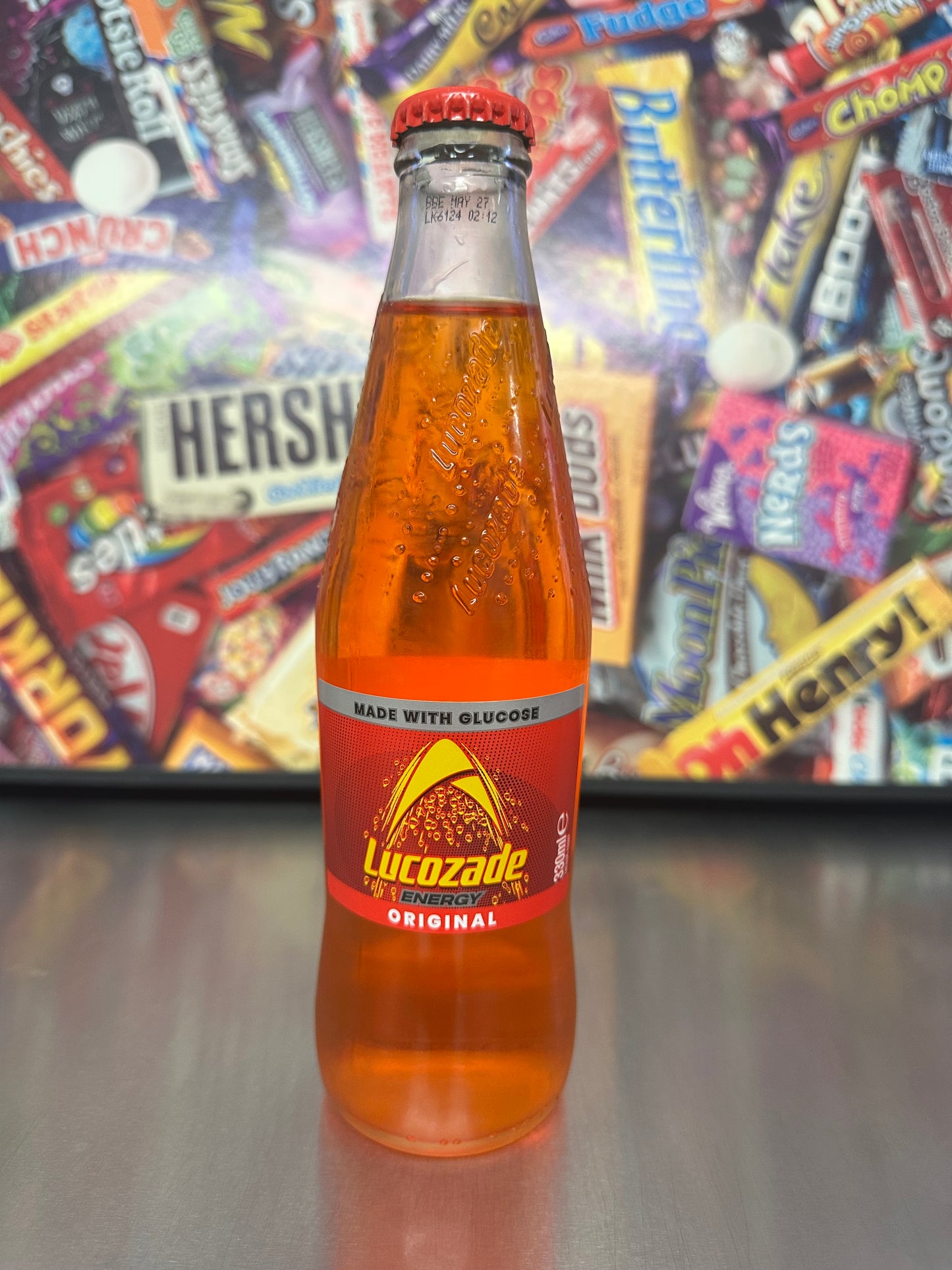 Lucozade Glass Bottle - 330ml
