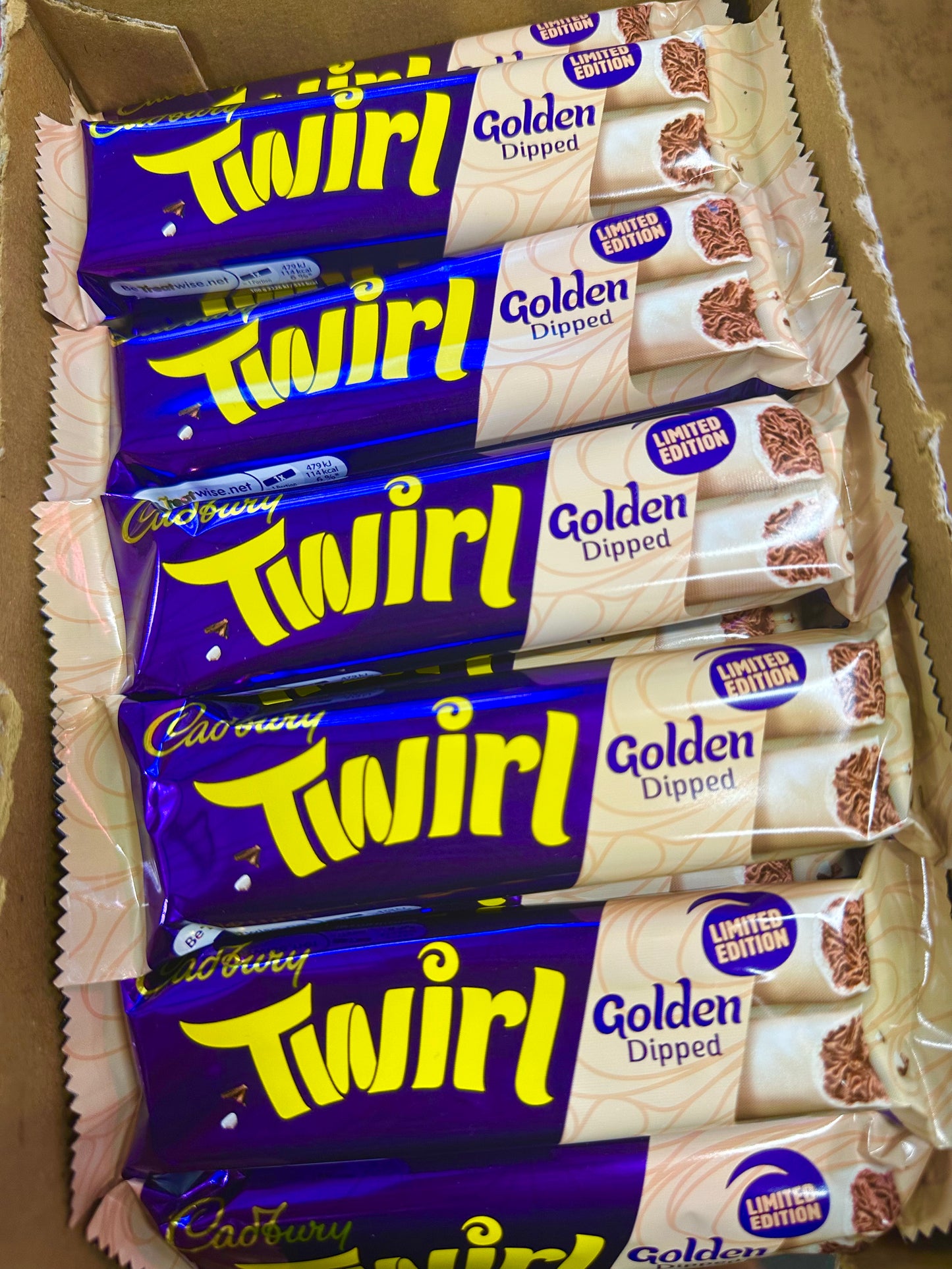 Twirl Golden Dipped
