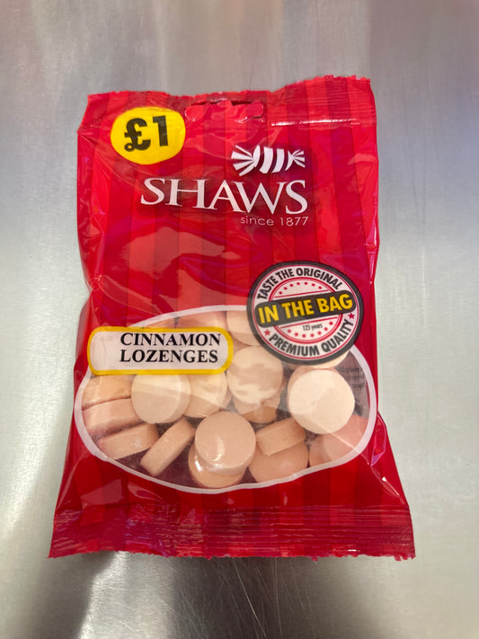Shaws Cinnamon Lozenges