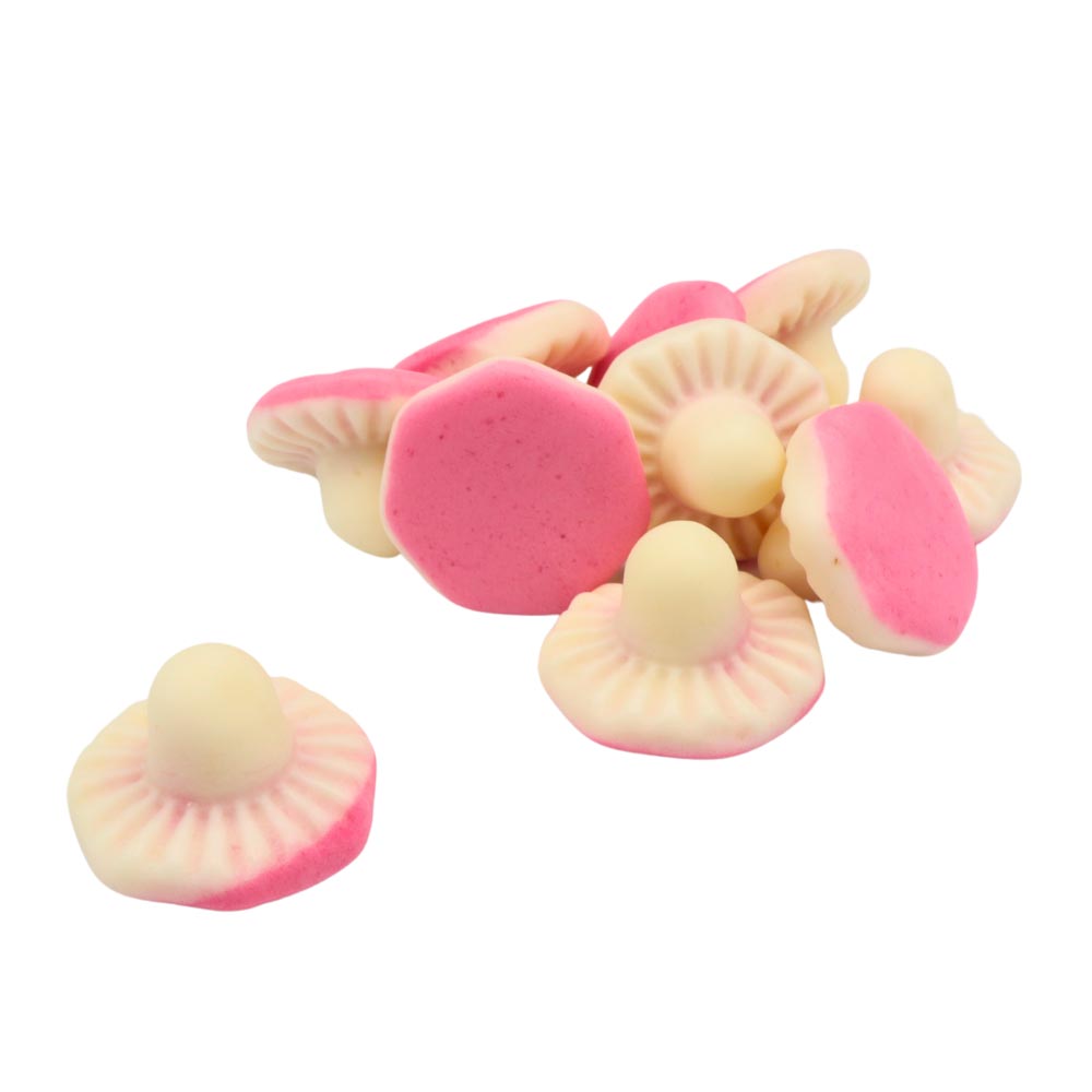 Giant Pink & White Mushrooms - 100g