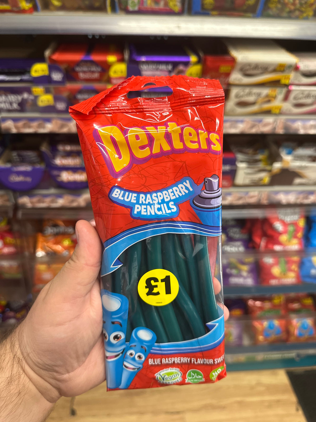Dexters Blue Raspberry Pencils