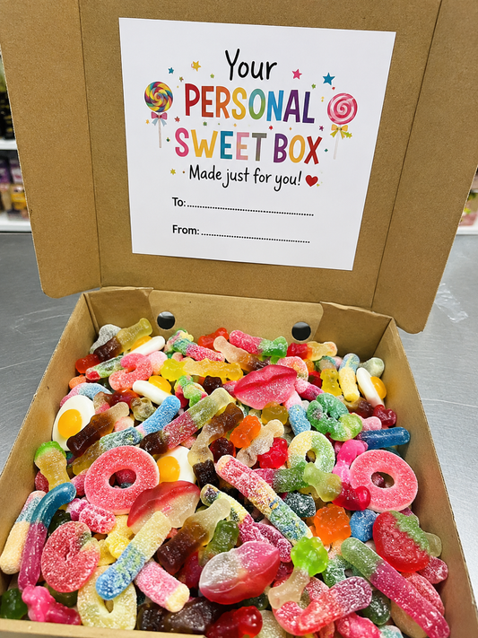 Personalised Sweet Box 1.5KG