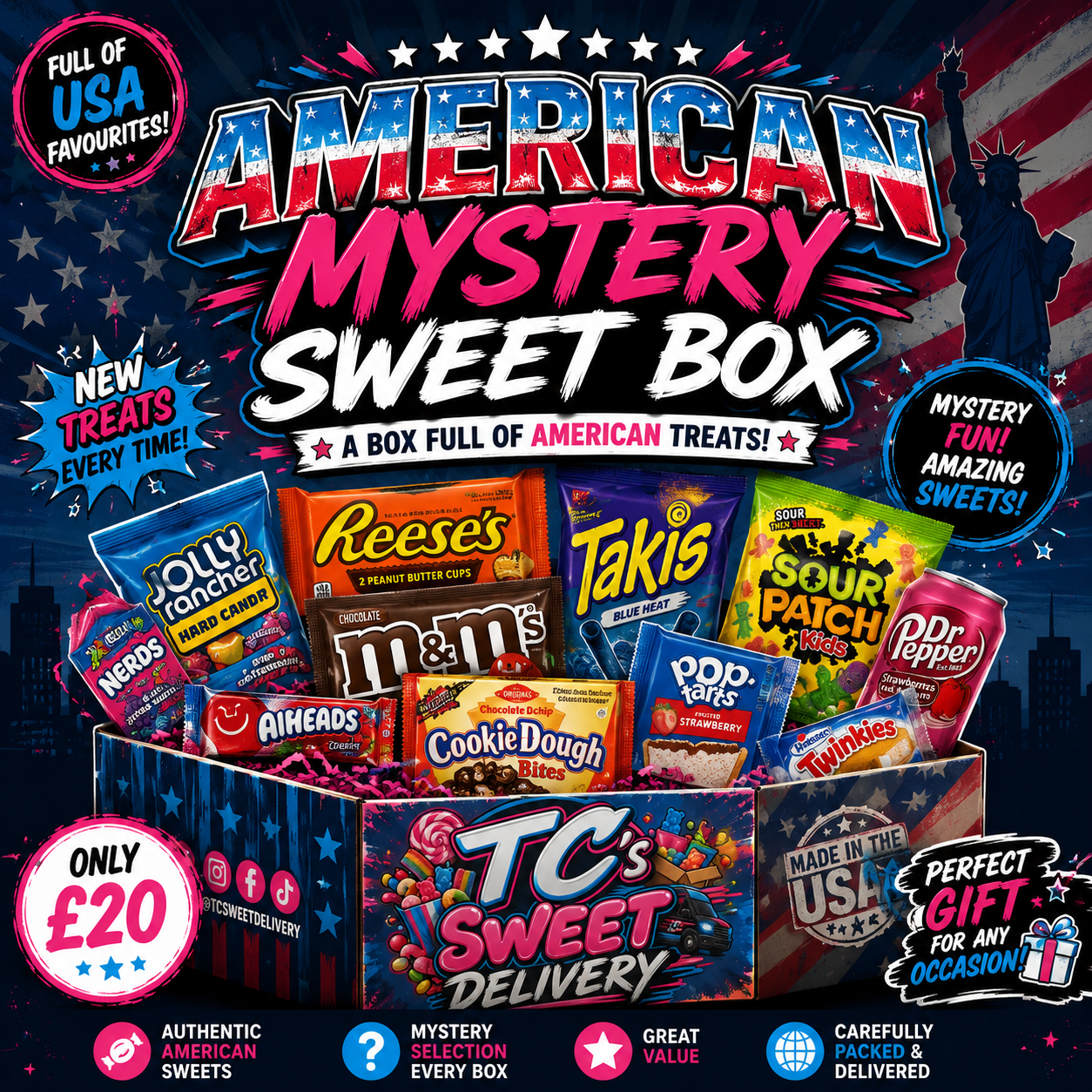 American Mystery Sweet Box